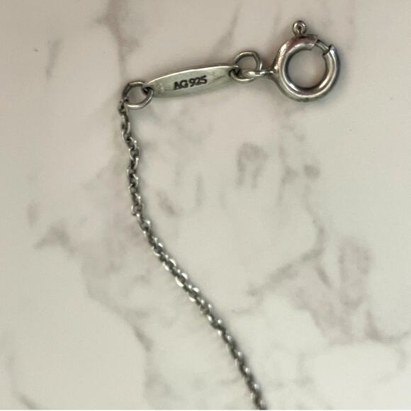 Tiffany & Co. Elsa Peretti Open Heart Pendant 925 Sterling Silver EUC - Picture 4 of 6